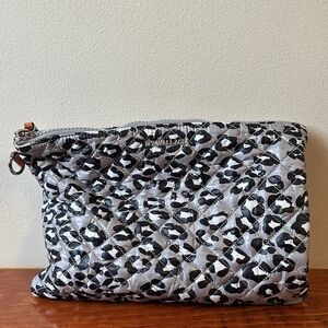 MZ Wallace leopard print clutch!